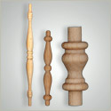 Quality Wooden Spindles